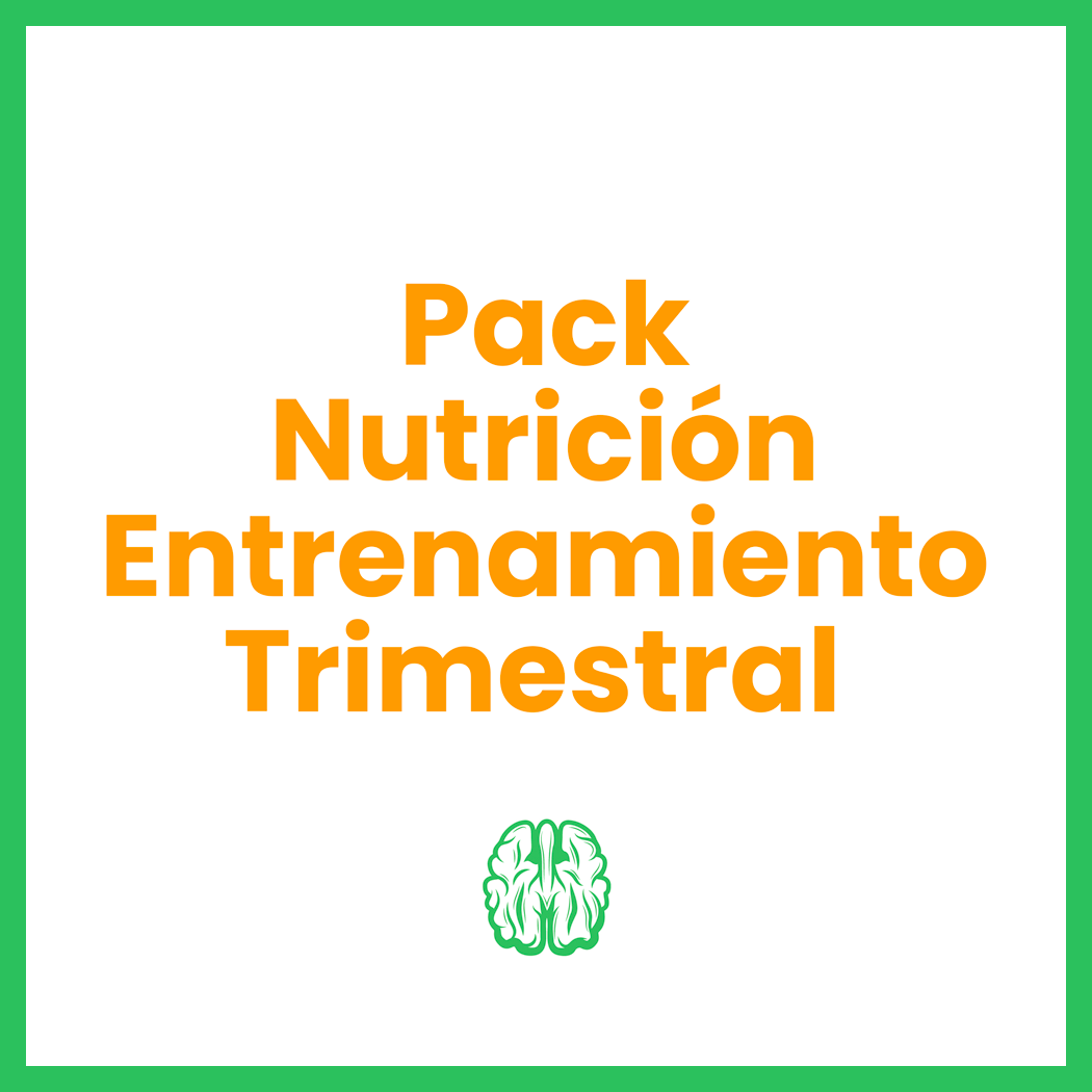 Pack Nutrición y Entrenamiento Trimestral