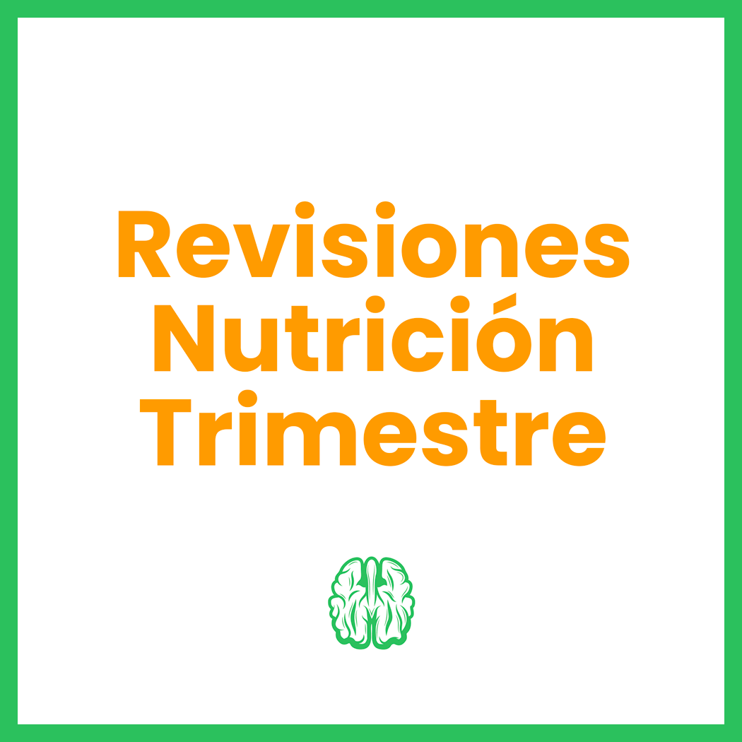 Revisiones Nutrición Trimestre